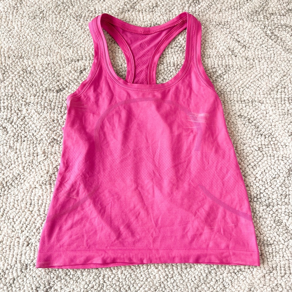 Pink swiftly tank
